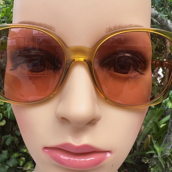 VINTAGE CHRISTIAN DIOR OVERSIZED EYEGLASS FRAMES - Picture 16 of 16